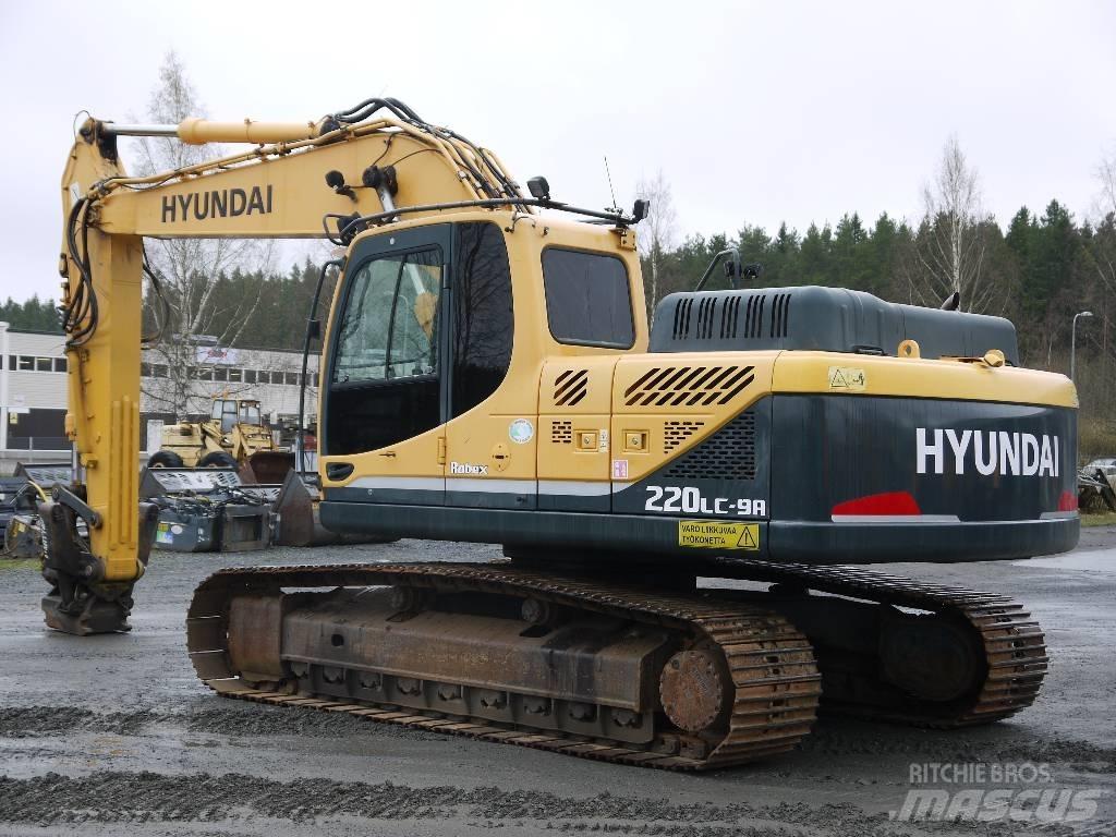 Hyundai R 220 LC-9A Pelle sur chenilles