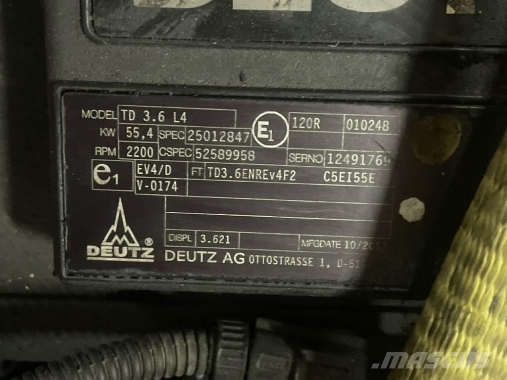 Deutz TD3.6L4 Moteur