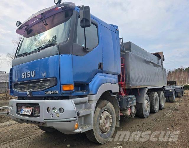 Sisu E12M 8X4 Camion benne