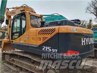 Hyundai R215-9T Pelle sur pneus