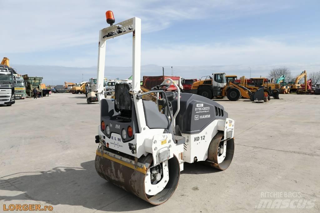 Hamm HD 12 VV Rouleaux tandem