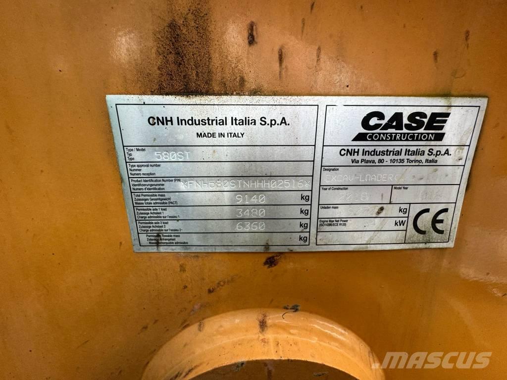 CASE 580 ST Tractopelle