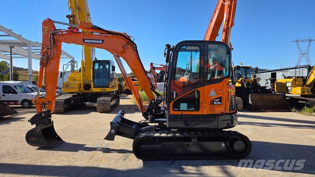 Doosan DX 63 R Mini pelle < 7t