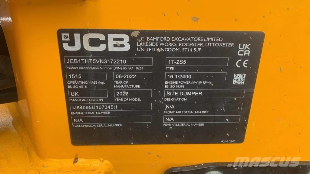 JCB 1 T2-S5 Mini tombereau