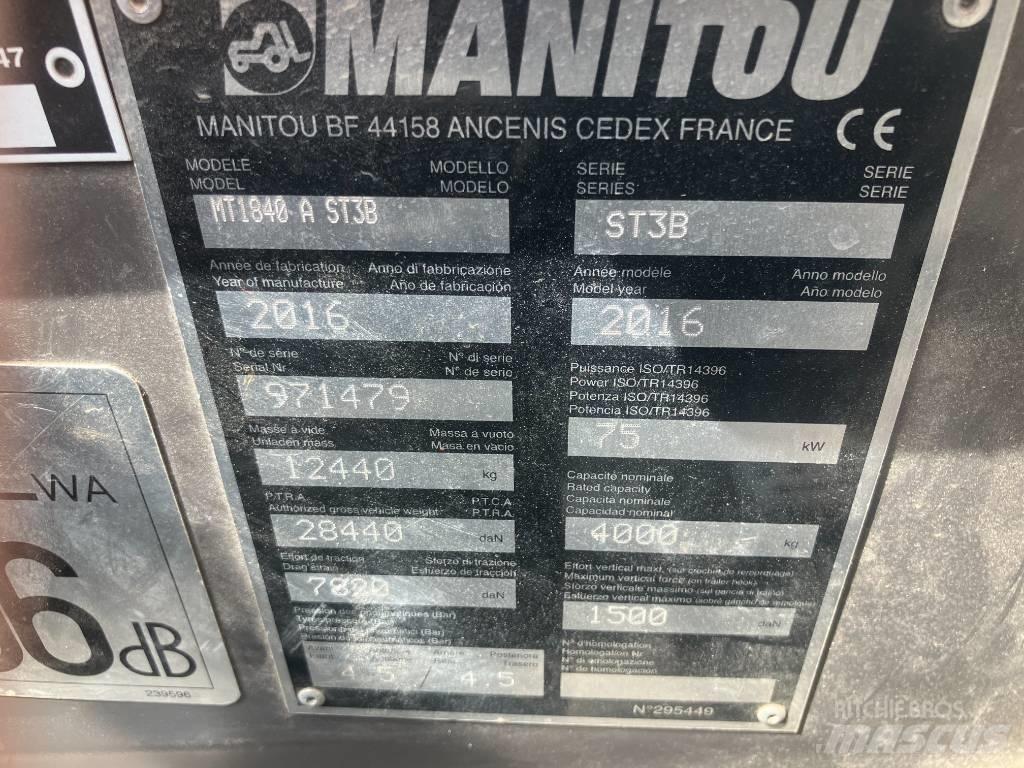 Manitou MT 1840 A Chariot télescopique