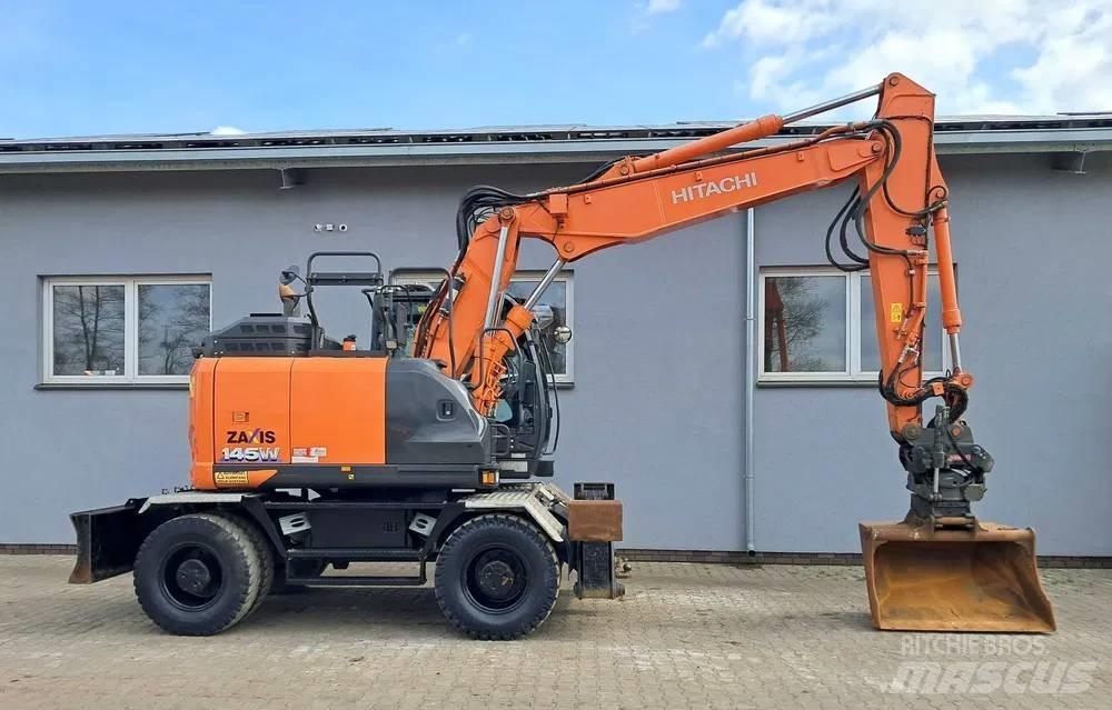 Hitachi ZX 145 W-6 Pelle sur pneus