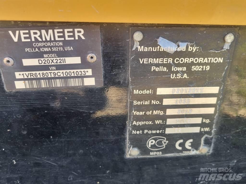 Vermeer D20x22II Foreuse horizontale