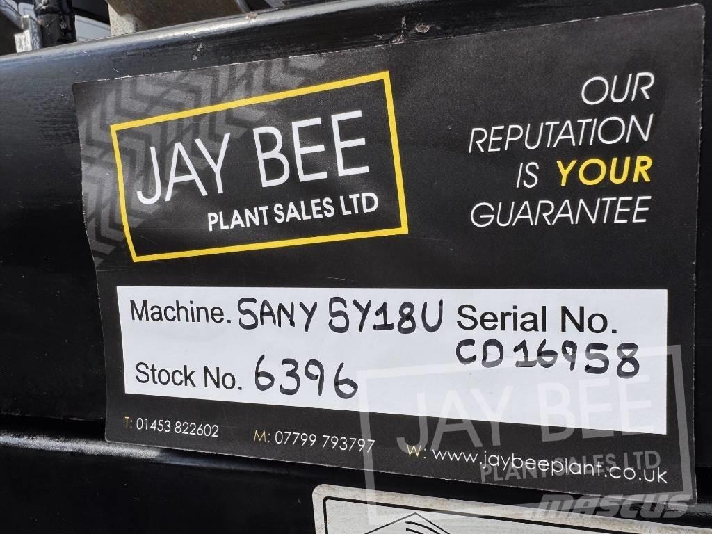Sany SY18U Mini pelle < 7t