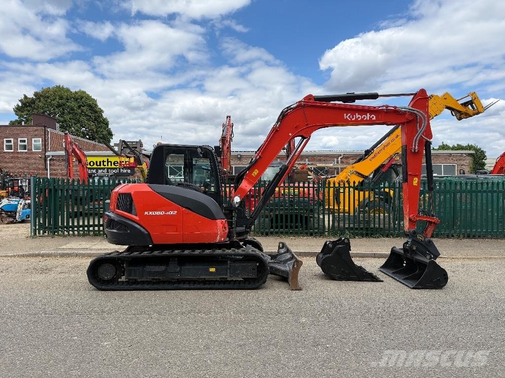 Kubota KX 080-4 Mini pelle 7t-12t