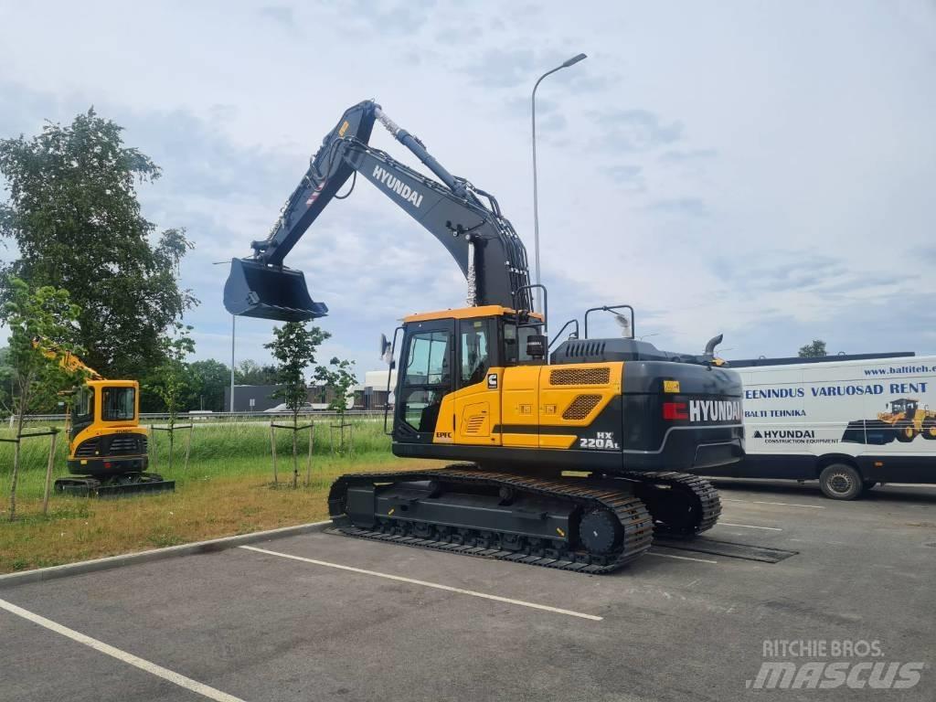 Hyundai HX220AL Pelle sur chenilles