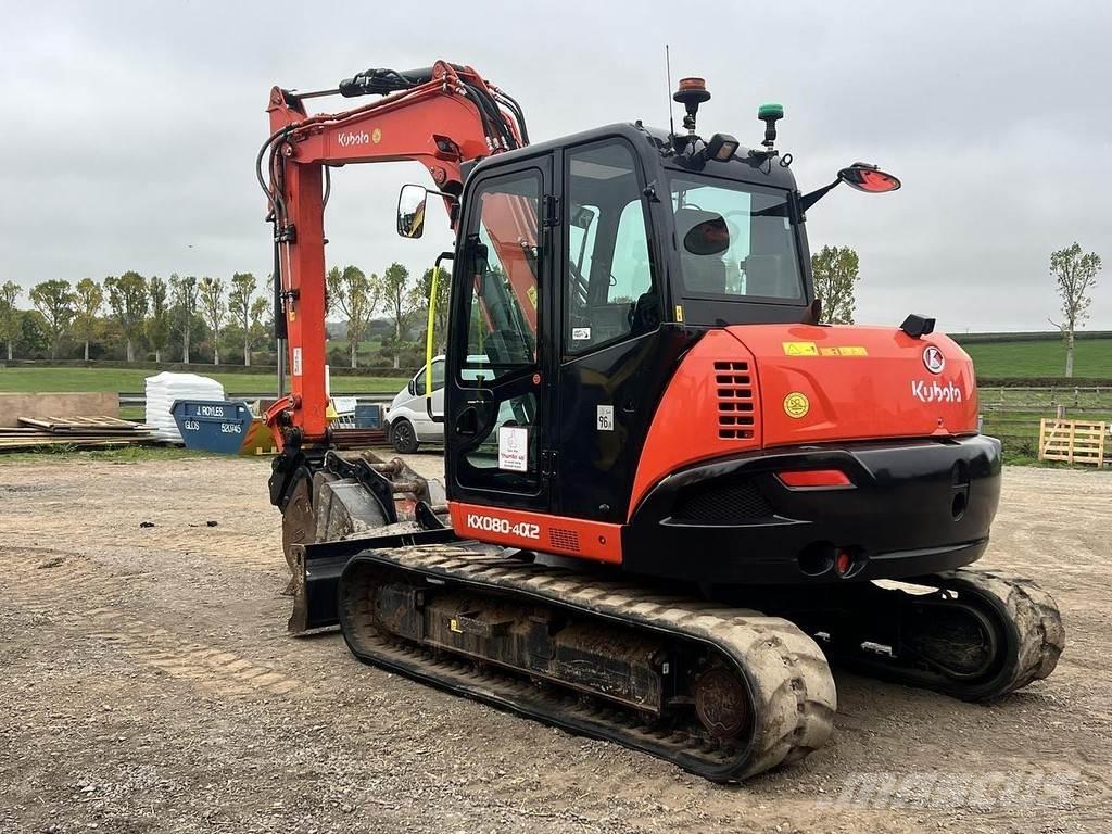 Kubota KX080-4a2 Pelle spéciale