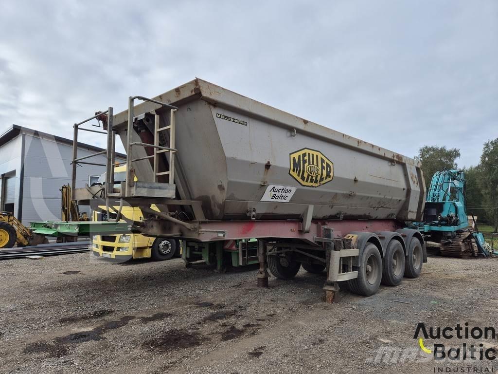 Meiller MHPS 41/3 Semi remorque à rideaux coulissants (PLSC)