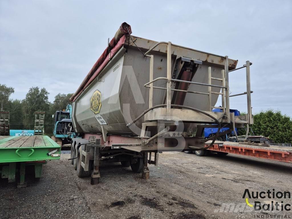 Meiller MHPS 41/3 Semi remorque à rideaux coulissants (PLSC)
