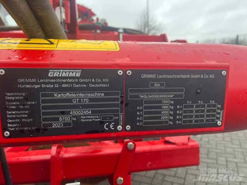 Grimme GT 170 Moissoneuse de Pomme de Terre