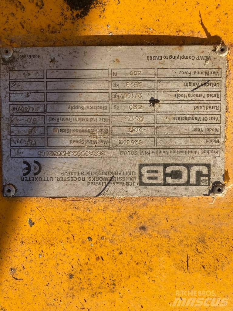 JCB S 2646 E Nacelle ciseaux