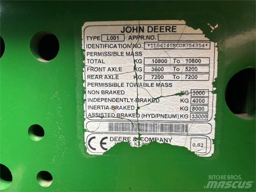 John Deere 6140R Tracteur