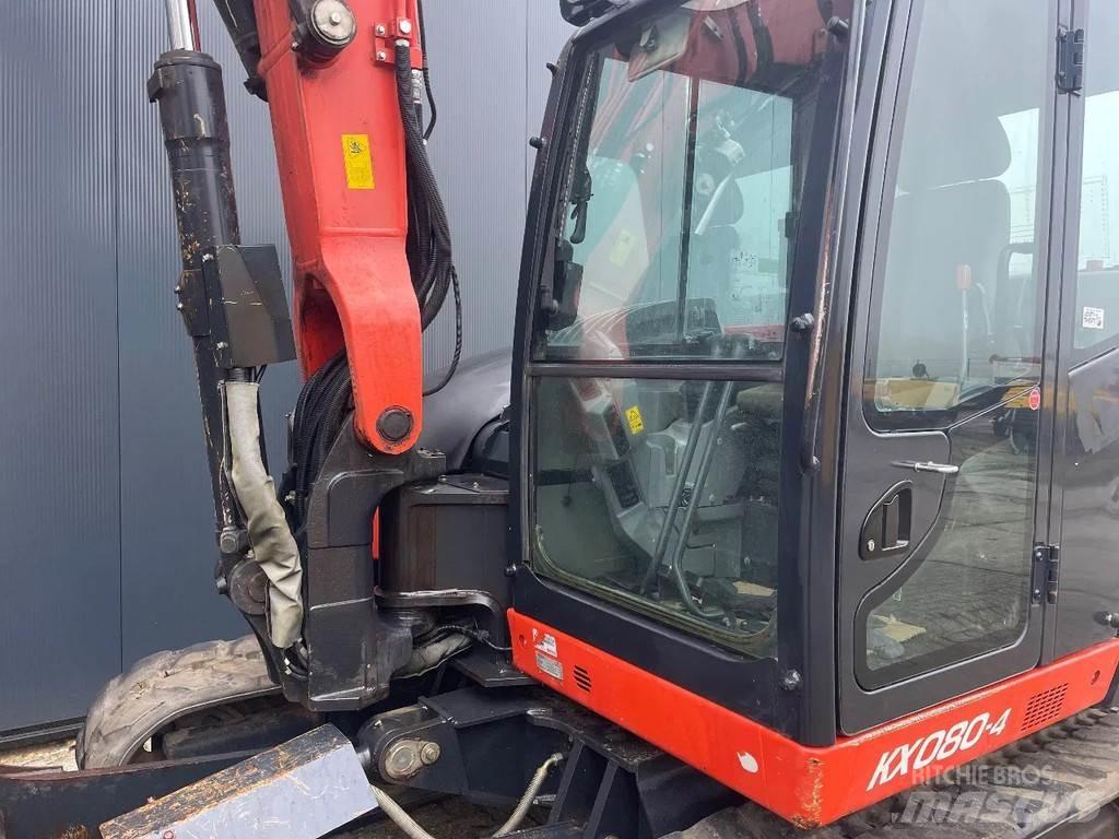 Kubota Kx080-4 Mini pelle 7t-12t