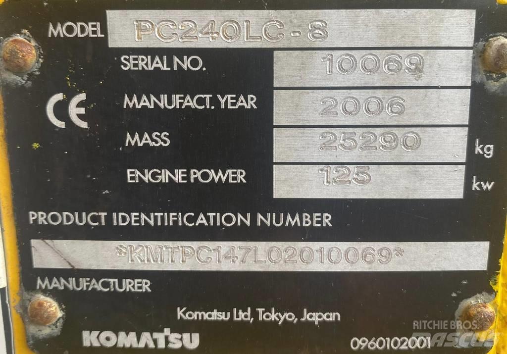 Komatsu PC 240 LC-8 Pelle sur chenilles