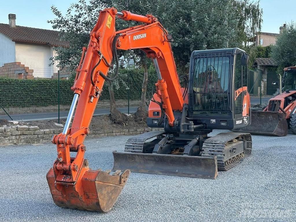 Doosan SOLAR 75V Mini pelle 7t-12t