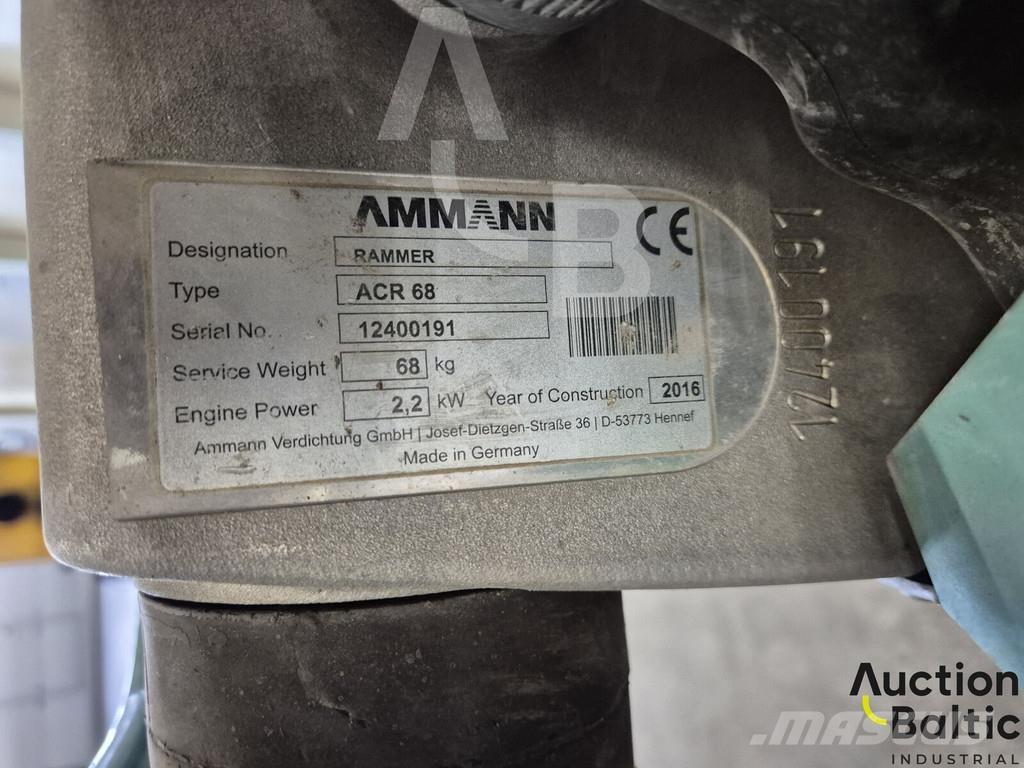 Ammann ACR 68 Plaque vibrante