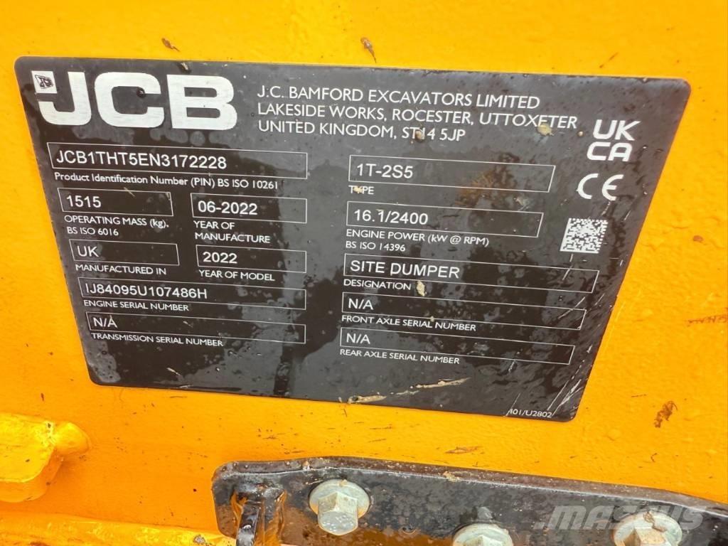 JCB 1 T-2S5 Mini tombereau