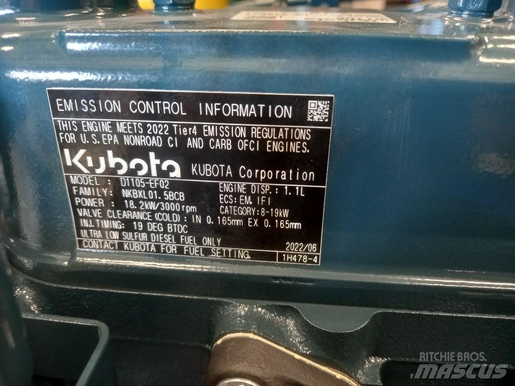Kubota D 1105 Moteur