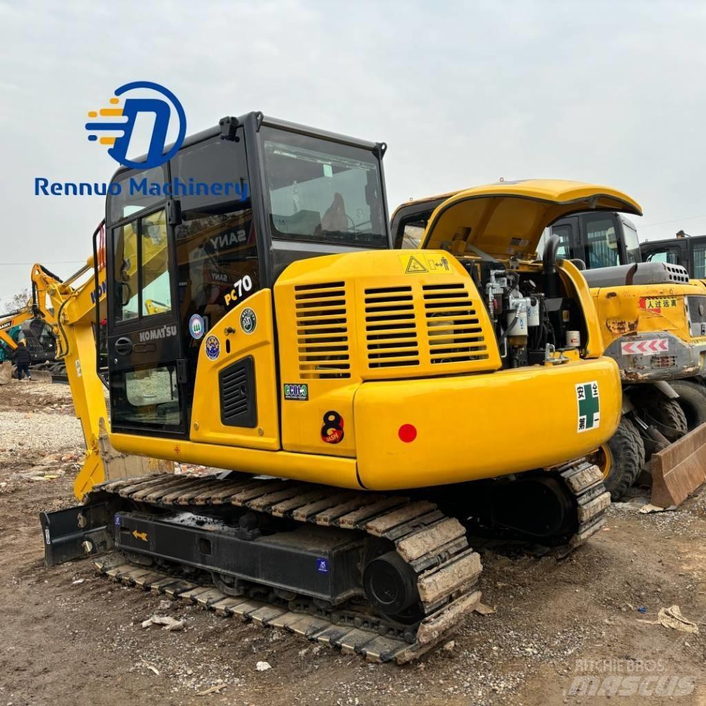 Komatsu PC 70-8 Mini pelle < 7t
