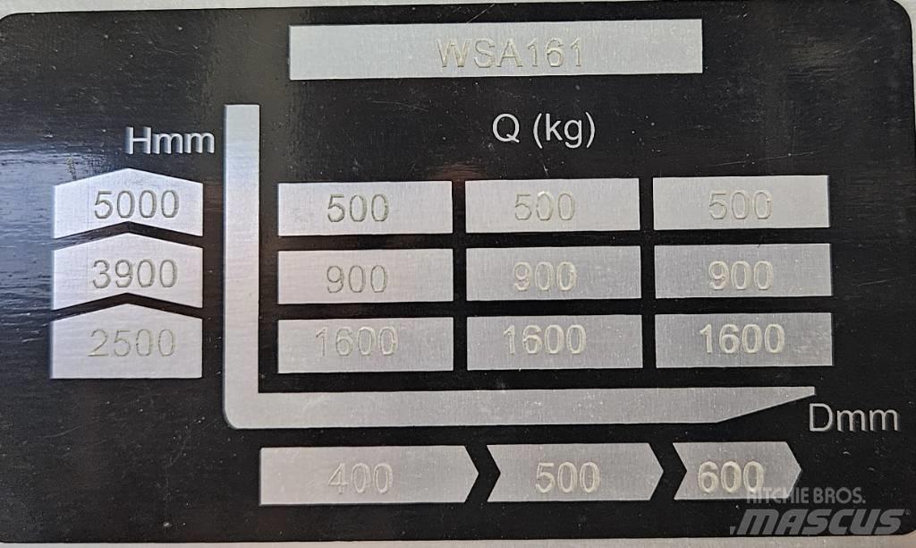 EP WSA 161 Li-ION Chariot à mât rétractable