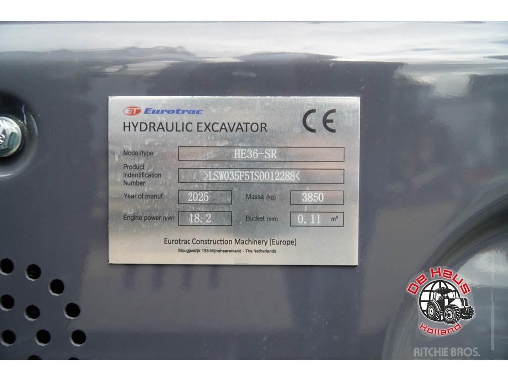 Eurotrac HE36SR Pelle spéciale