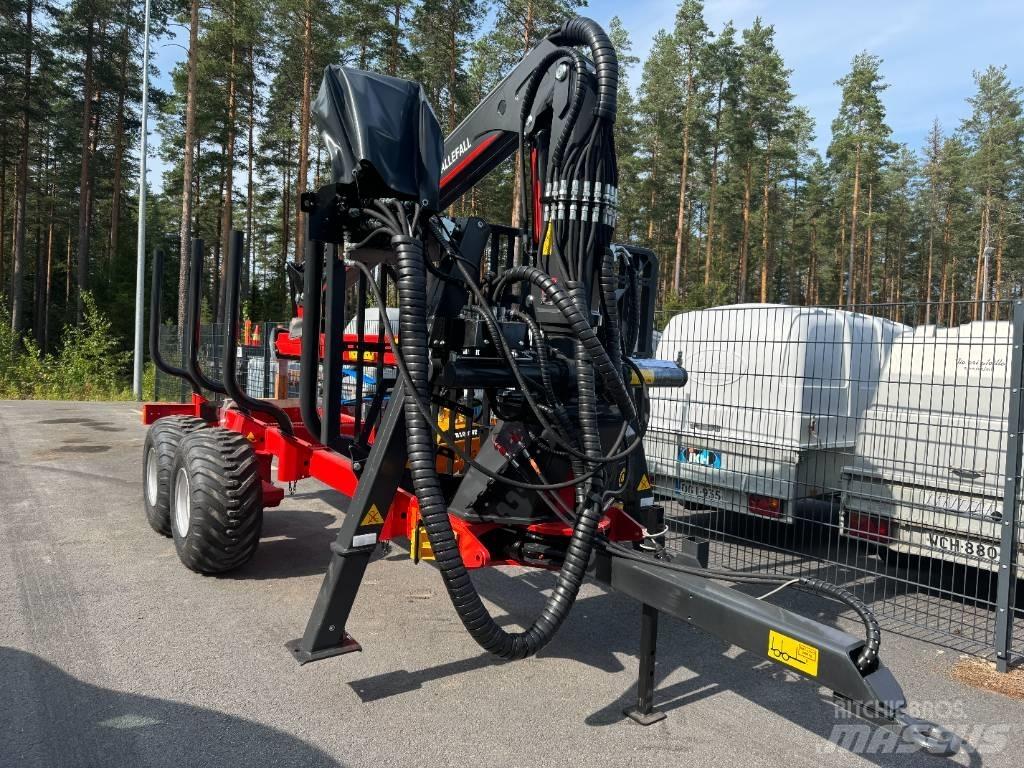 FTG Källefall FB90D Remorque forestière avec grue