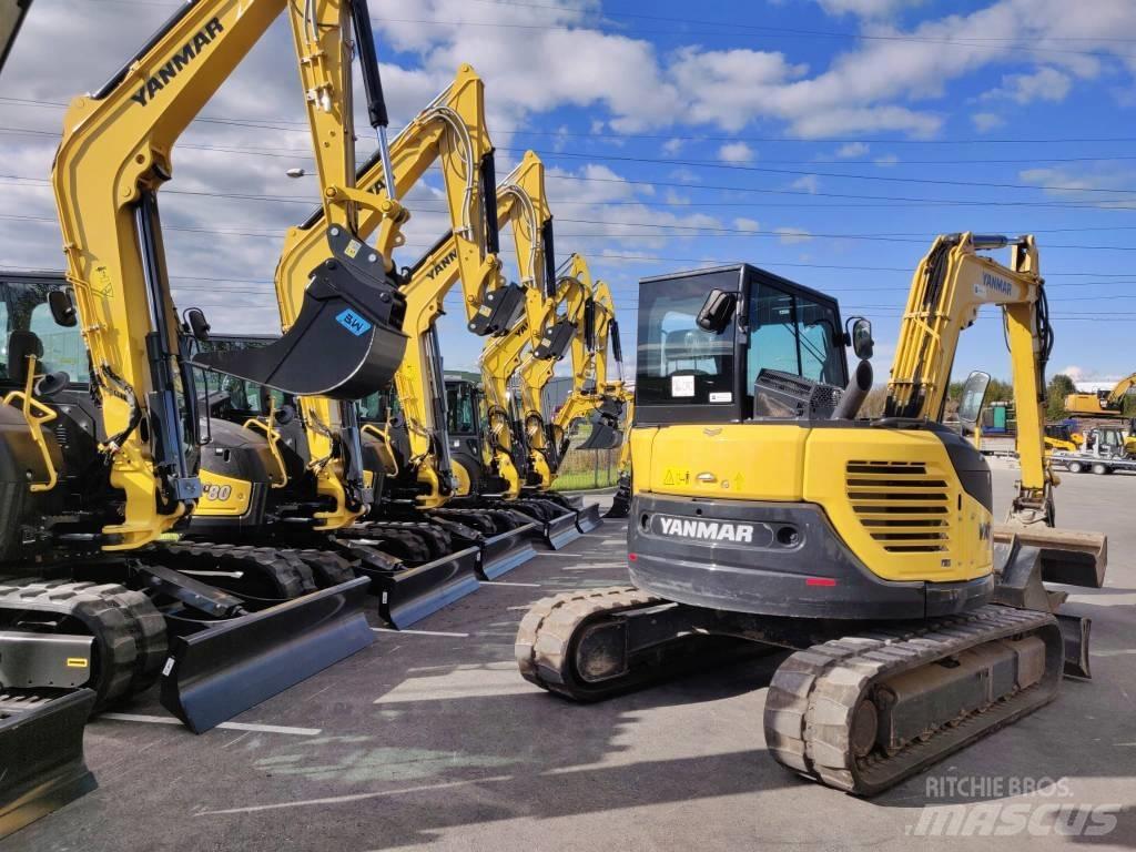 Yanmar Vio 80-1A Mini pelle 7t-12t