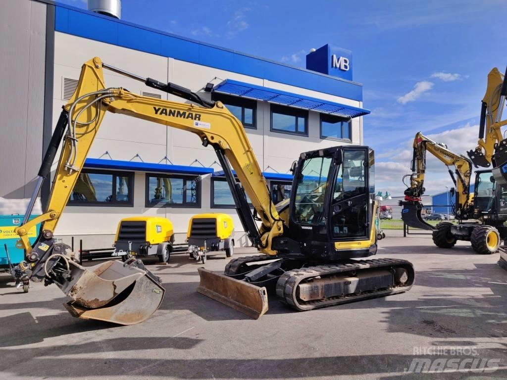 Yanmar Vio 80-1A Mini pelle 7t-12t