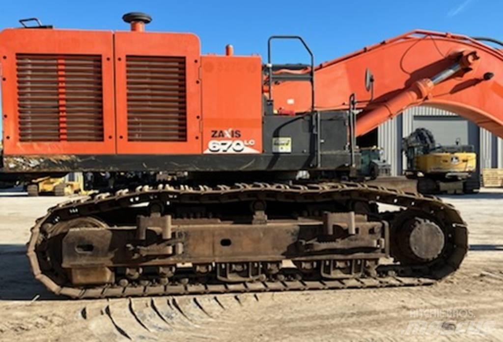 Hitachi ZX670LC-6 Pelle sur chenilles
