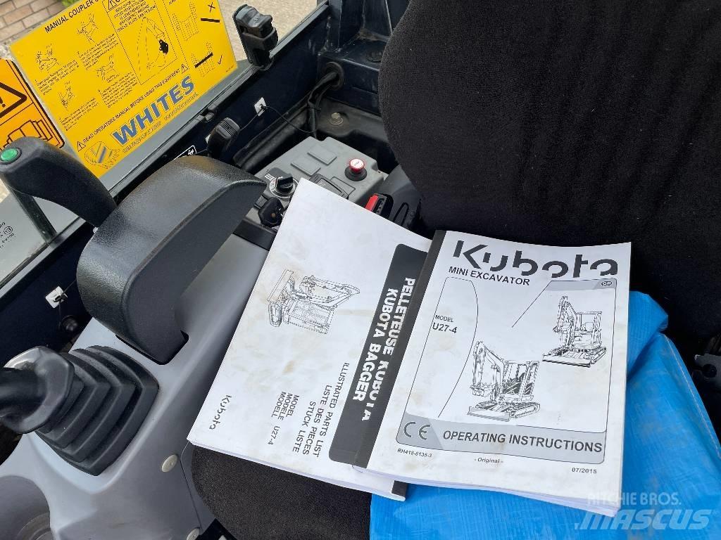Kubota U 27-4 Mini pelle < 7t