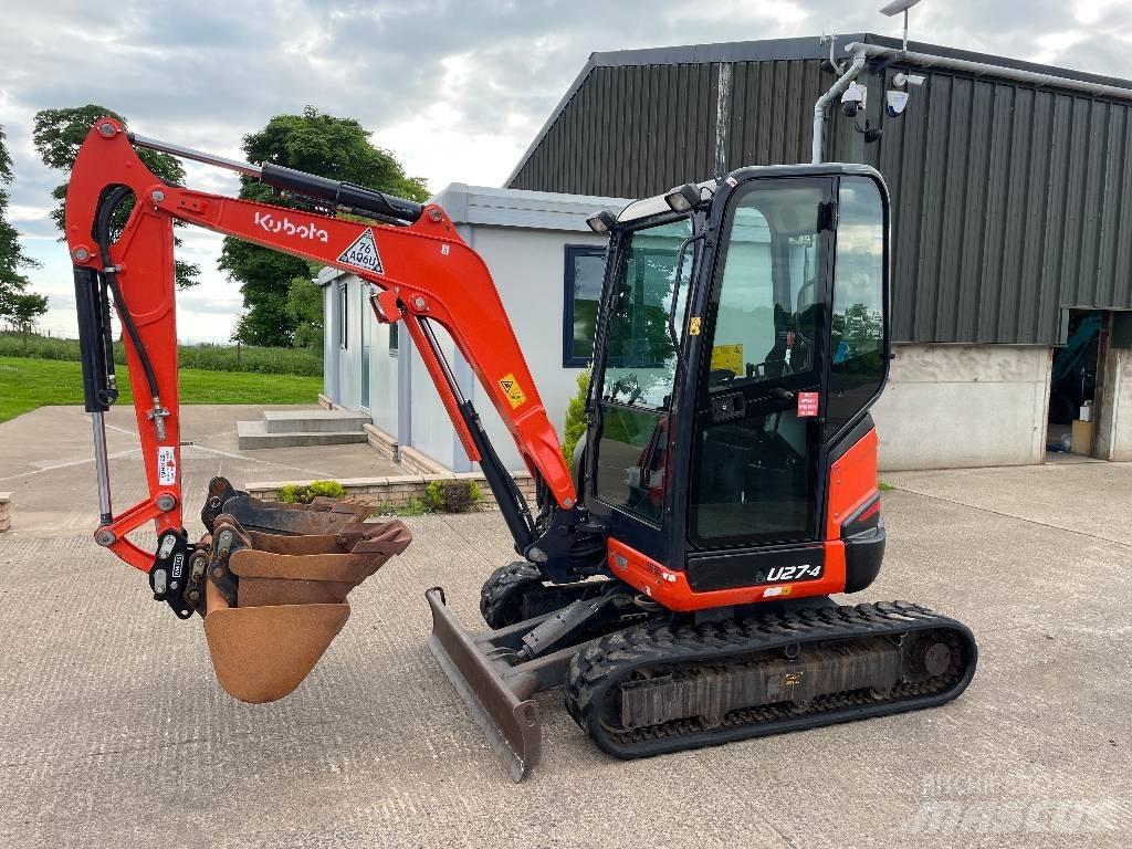 Kubota U 27-4 Mini pelle < 7t