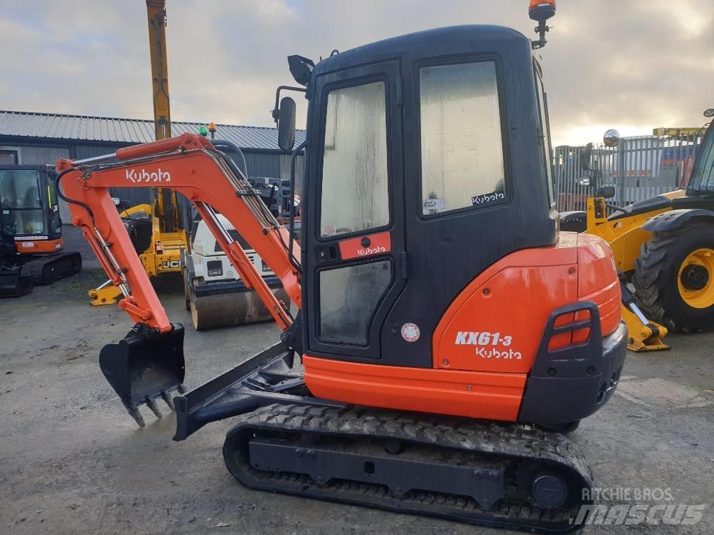 Kubota KX 61-3 Mini pelle < 7t