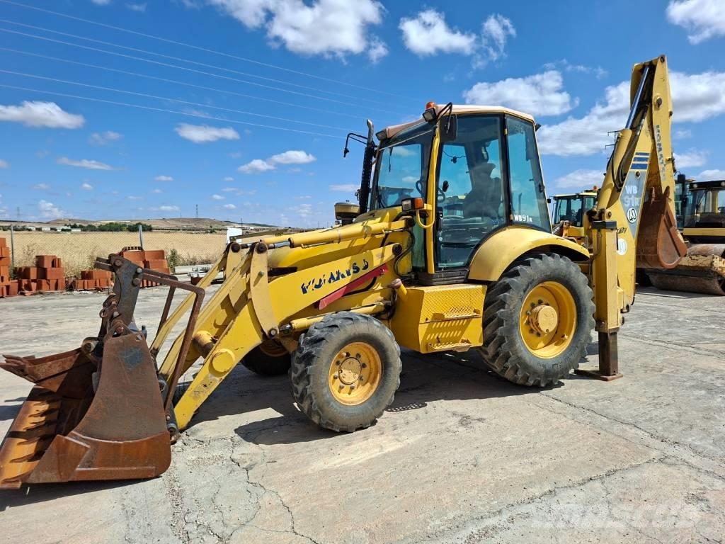 Komatsu WB 91 R Tractopelle