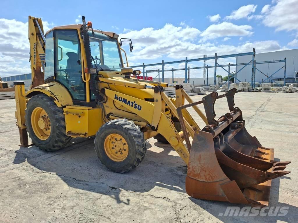 Komatsu WB 91 R Tractopelle