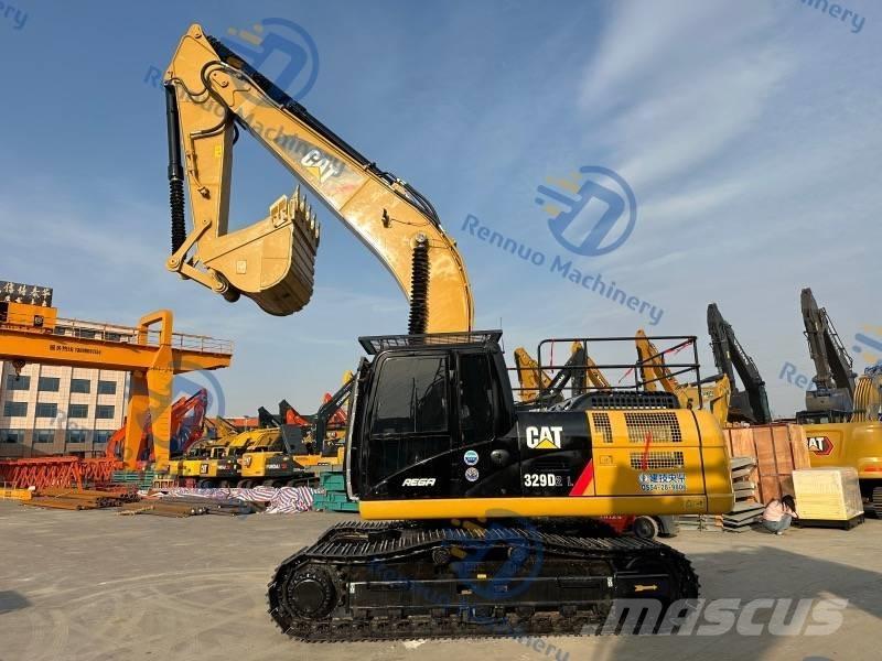 CAT 329D2L Pelle sur chenilles