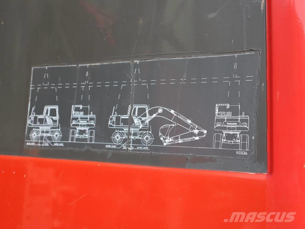 Volvo EW 140 B Pelle sur pneus