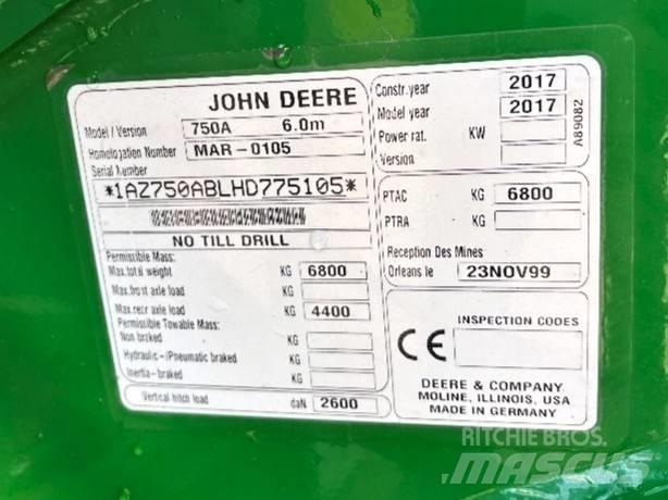 John Deere 750 A Semoir