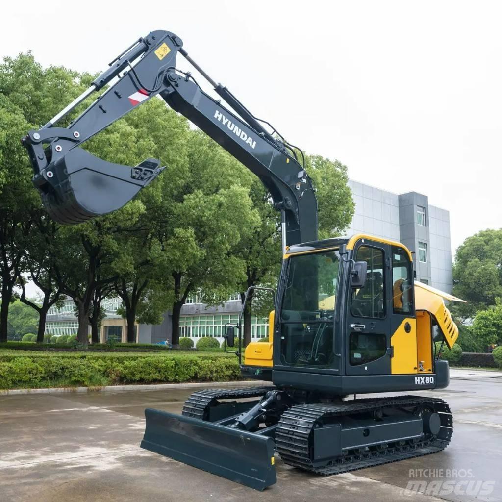Hyundai HX80 Pelle sur chenilles