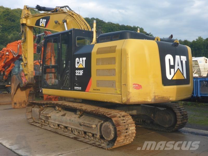 CAT 323F L Pelle sur chenilles