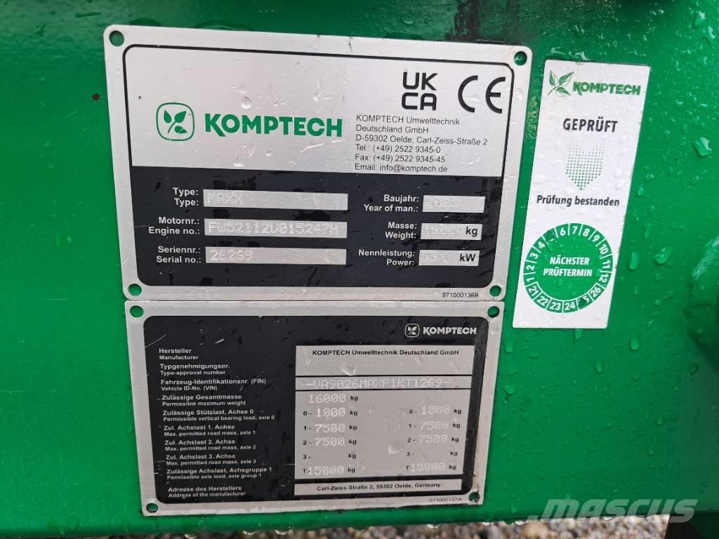 Komptech Maxx Cribles mobile