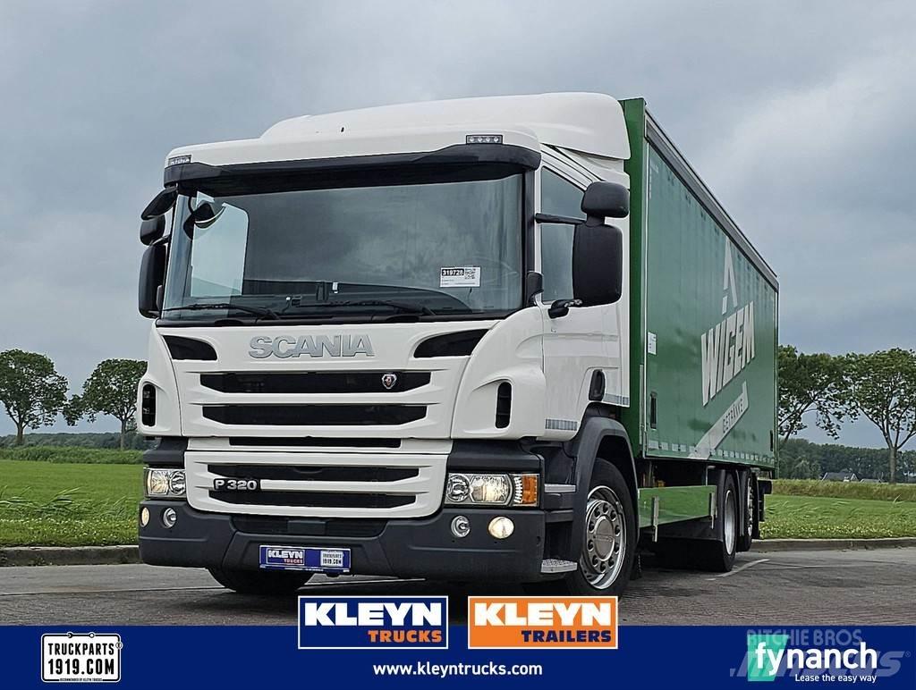 Scania P320 6x2*4 Camion à rideaux coulissants (PLSC)