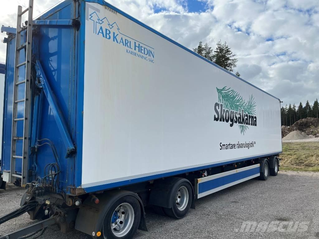  Eksjö  40ton Remorque pour copeaux de bois