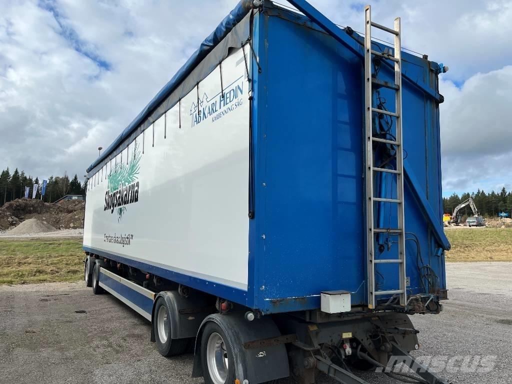  Eksjö  40ton Remorque pour copeaux de bois