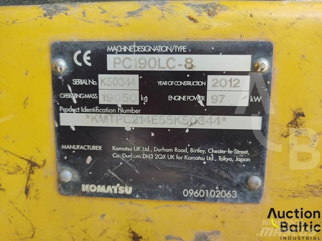Komatsu PC190LC-8 Pelle sur chenilles