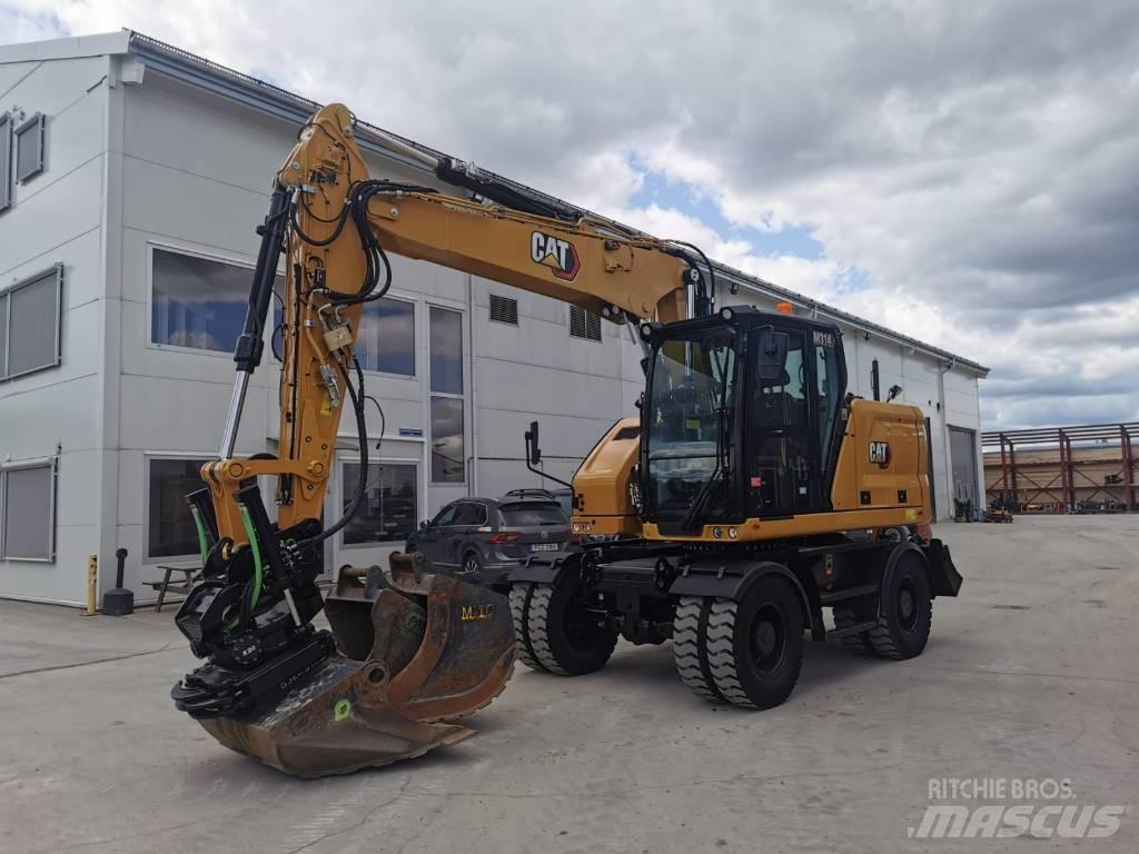 CAT M314 Next Gen Pelle sur pneus