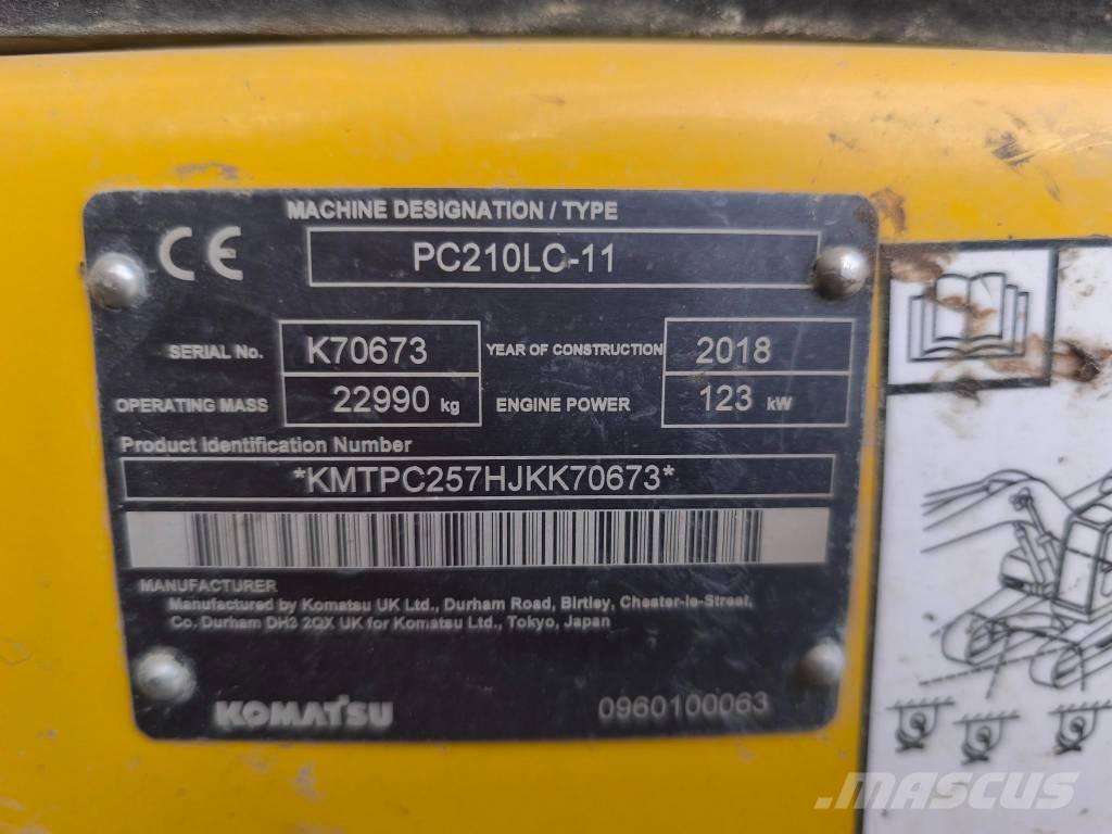 Komatsu PC 210 LC-11 Pelle sur chenilles